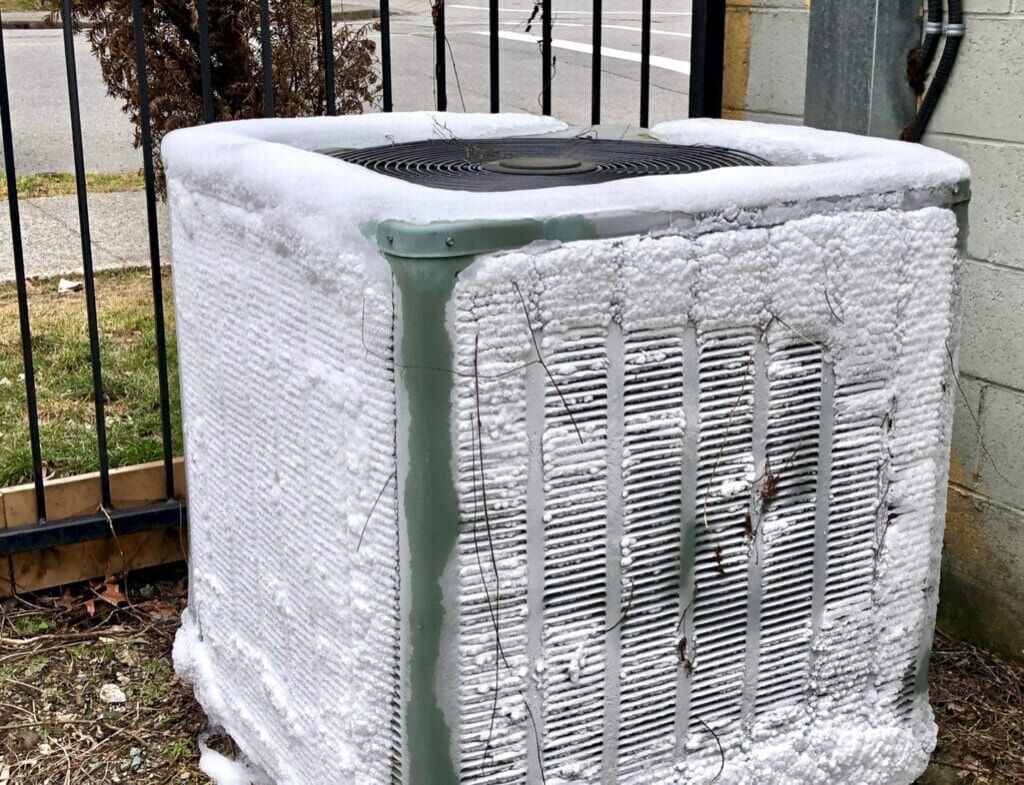 HVAC freezing up
