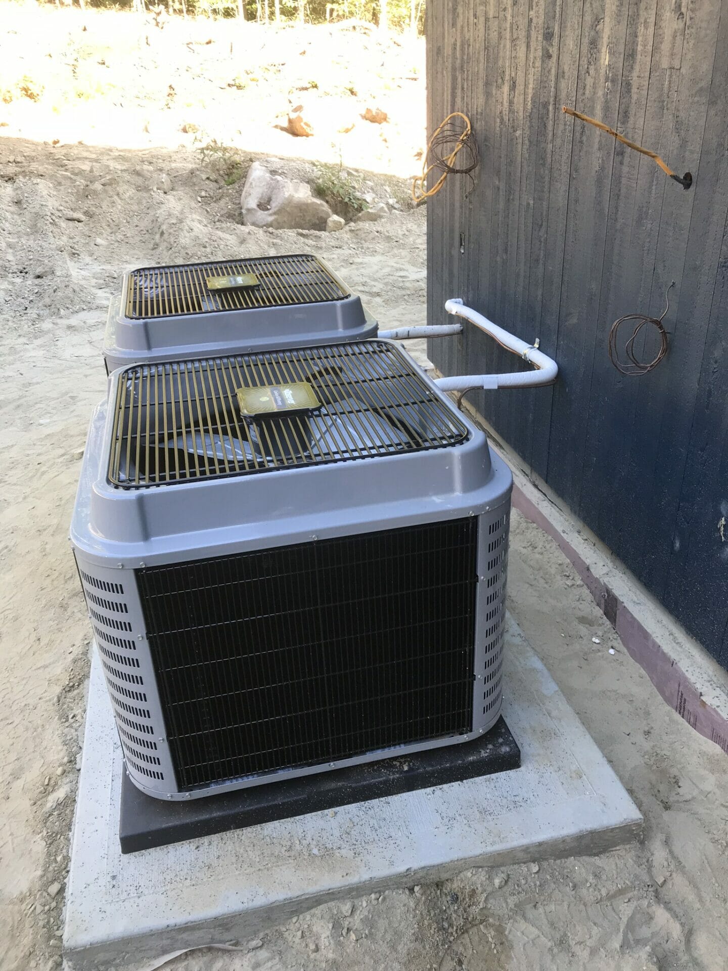 New HVAC units recently installed